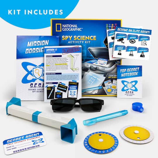 National Geographic™ Spy Science Activity Kit